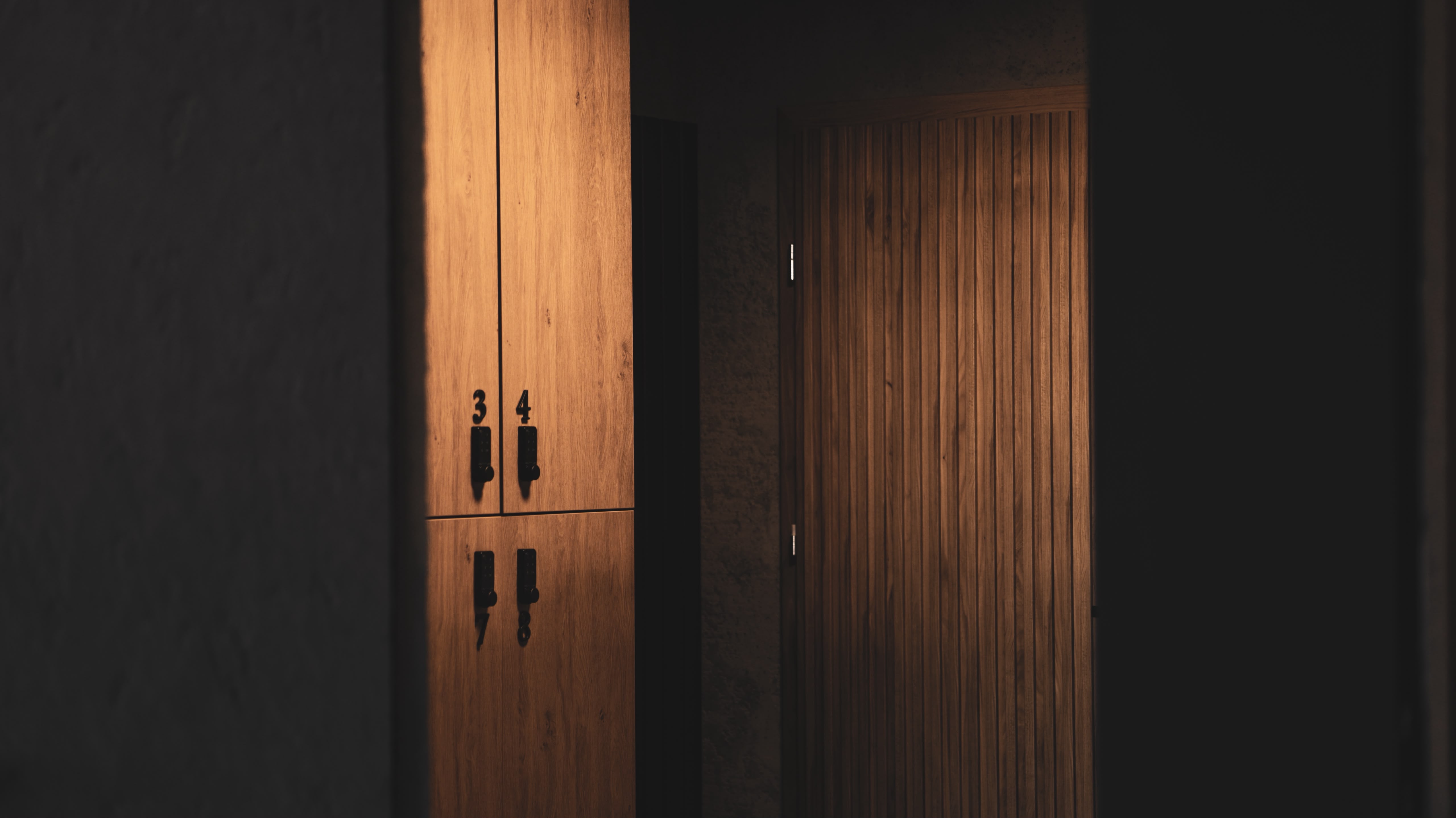 Strefa szatni w studio Body Change Center